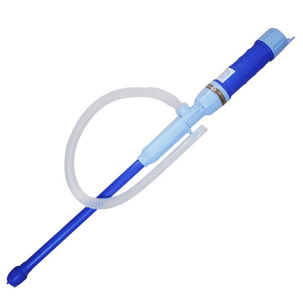 Electric Liquid Transfer Pump & Siphon - in use
