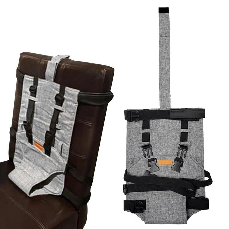 Compact Travel High Chair with Adjustable Harness - alternate angle