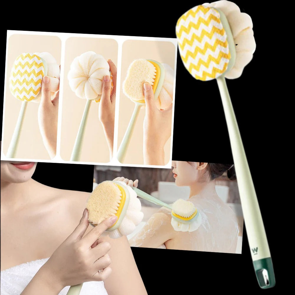 Exfoliating Body Scrubber Bath Brush - detail