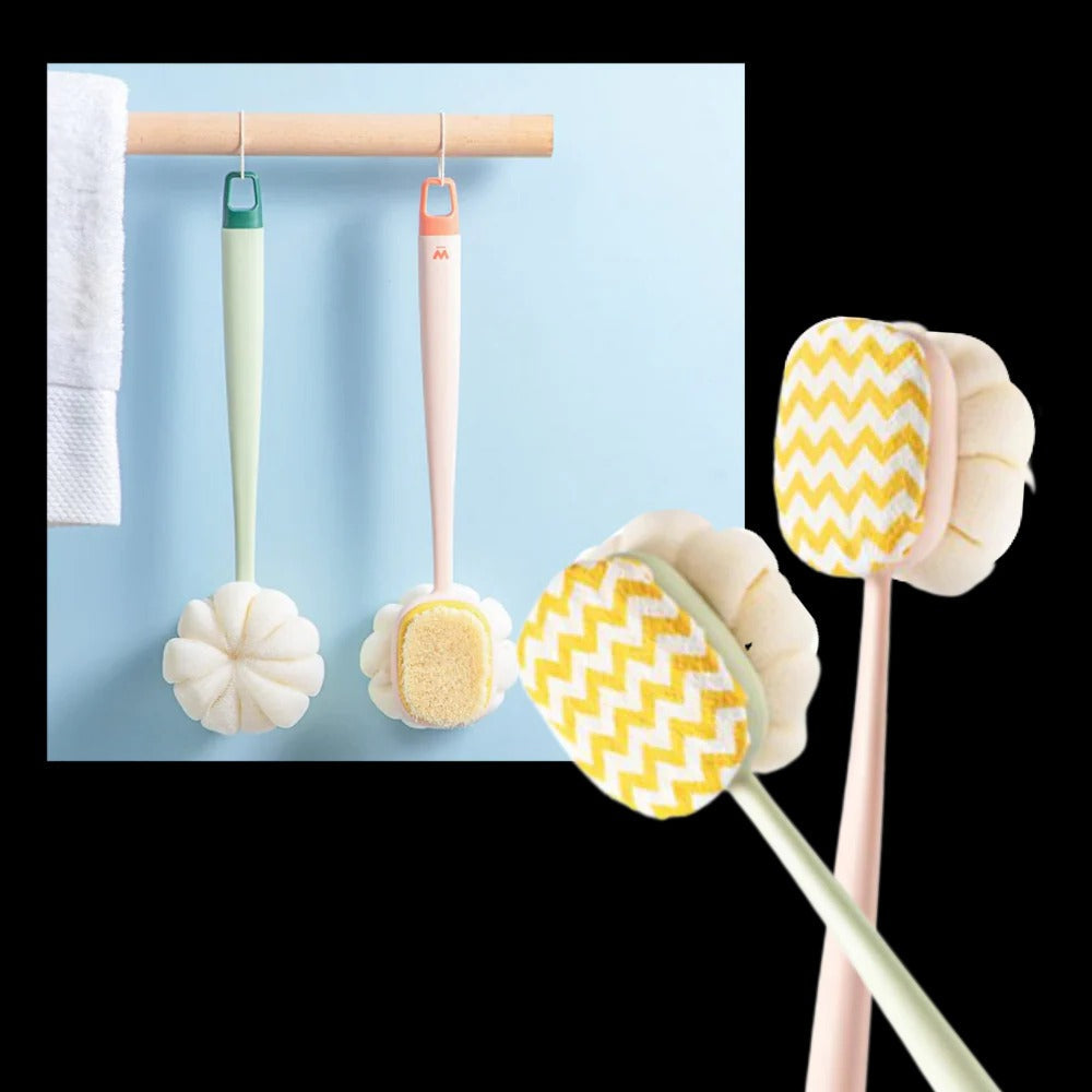 Exfoliating Body Scrubber Bath Brush - alternate angle