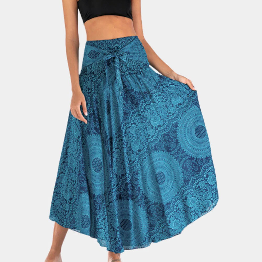 Bohemian Maxi Skirt For Women - alternate angle