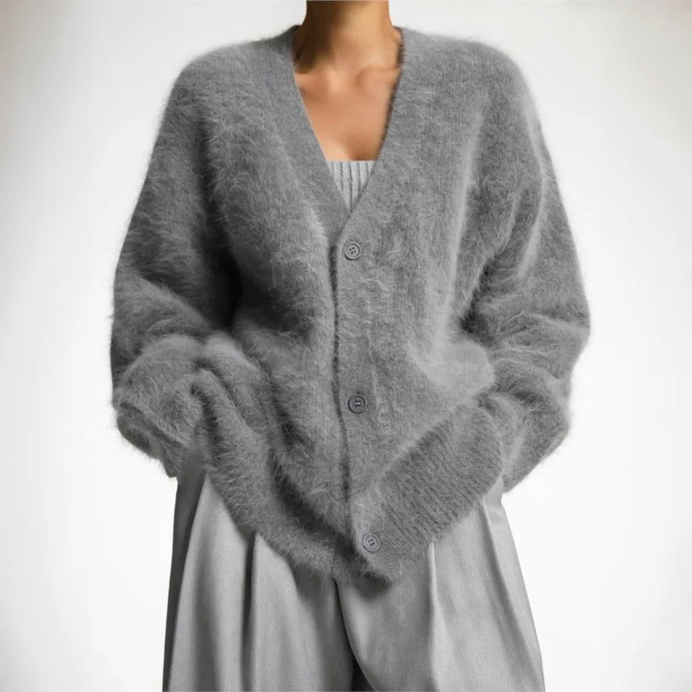 Women's Pure Cashmere Sweater - alternate angle