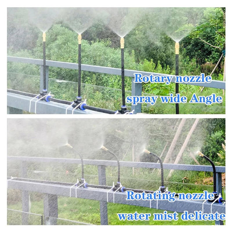 Drip Irrigation Kit with 360 degree Flexible Hose - detail