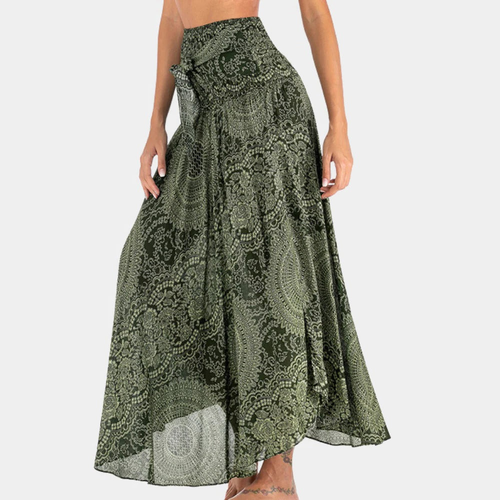 Bohemian Maxi Skirt For Women - detail