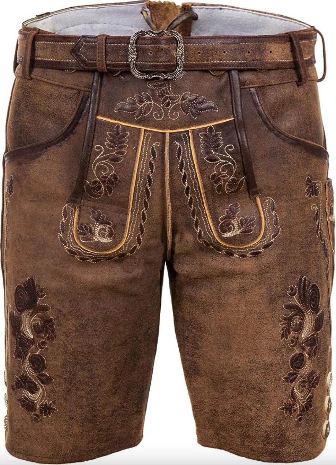 Pantalon en cuir véritable de haute qualité pour homme