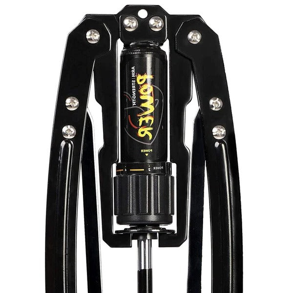 Heavy Duty Hydraulic Chest Arm Resistance Exerciser Workout Tool - in use