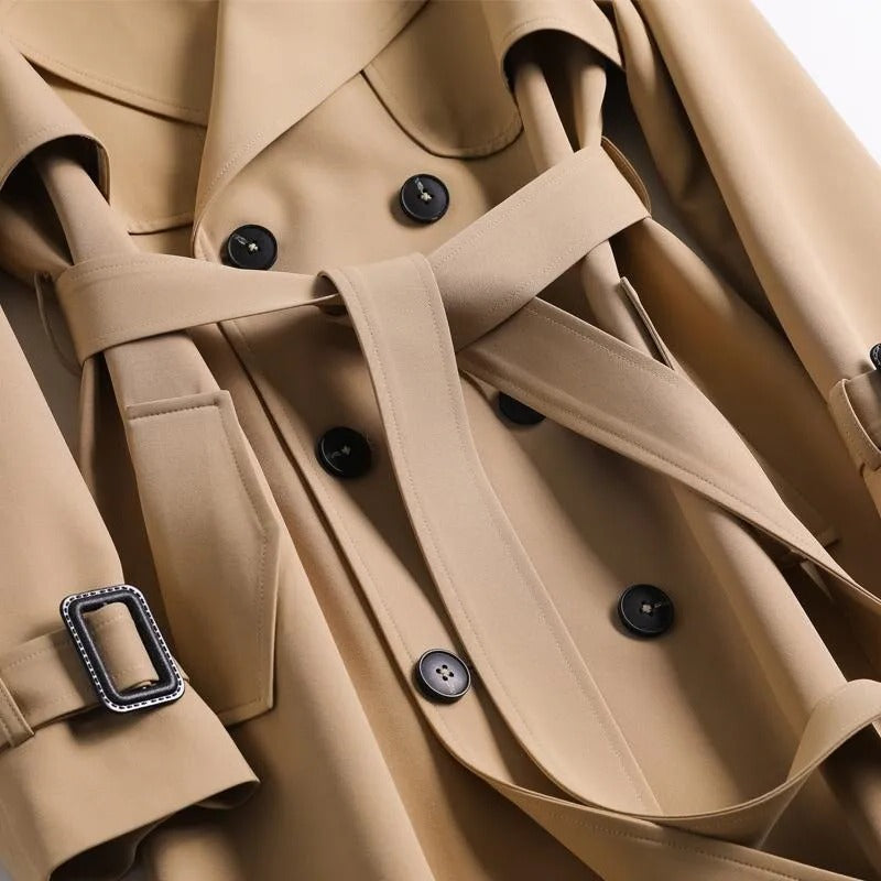 Classic Trench Coat With A Timeless Style - alternate angle