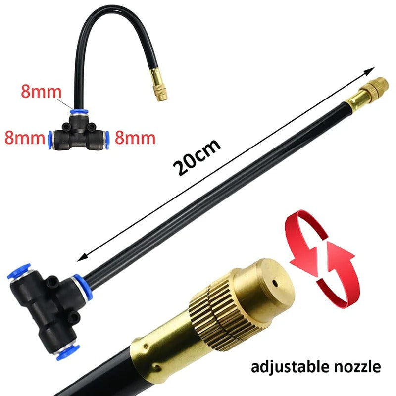 Drip Irrigation Kit with 360 degree Flexible Hose - detail