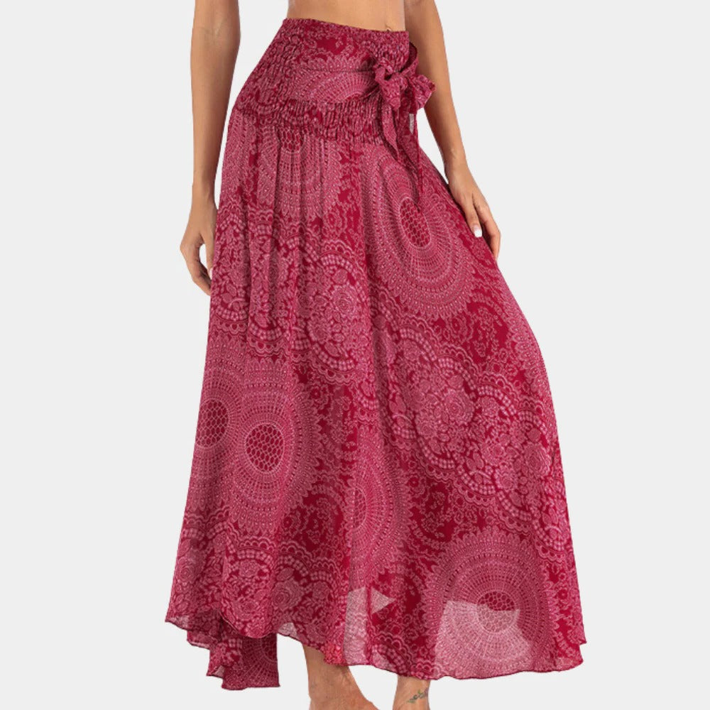 Bohemian Maxi Skirt For Women - detail