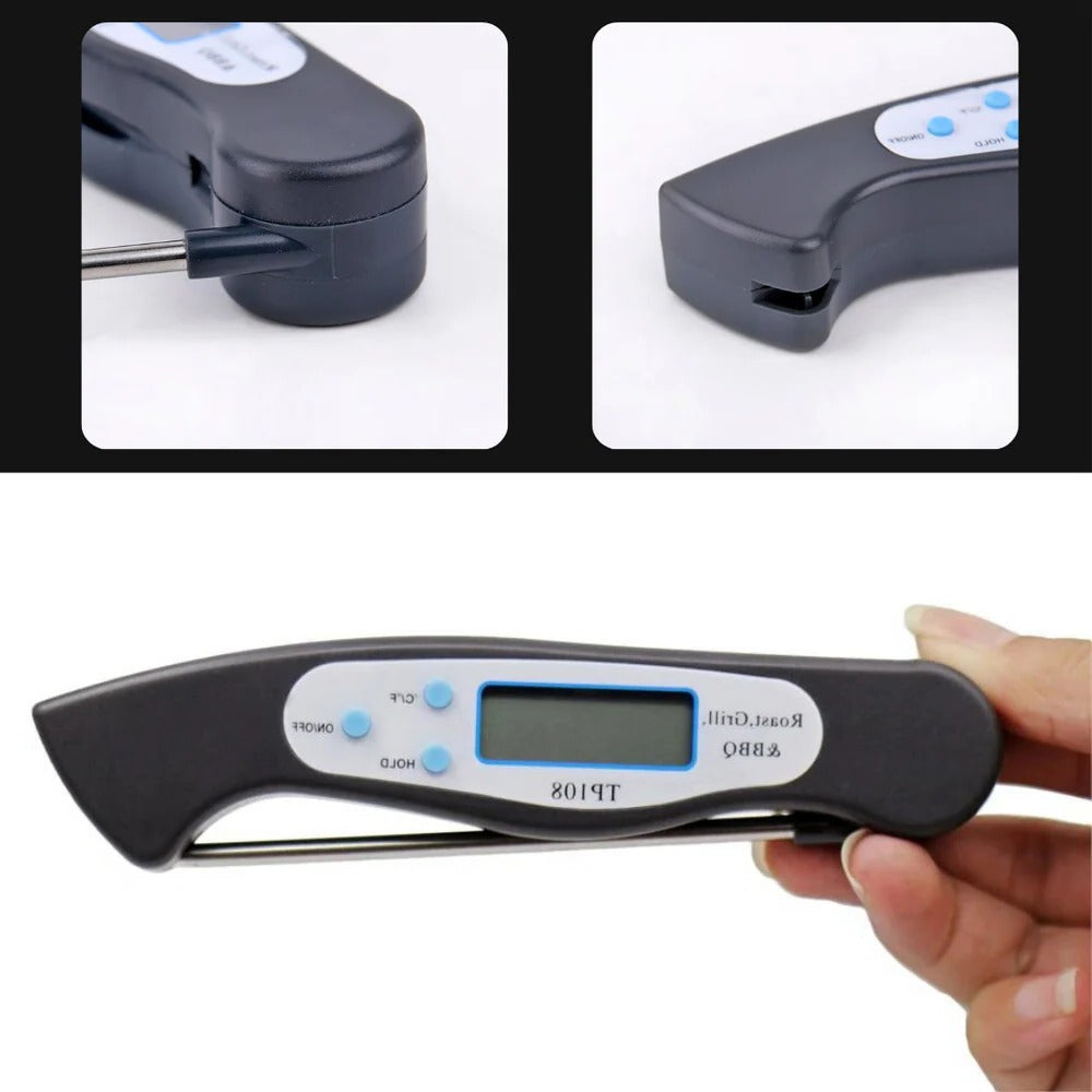 Digital Food Thermometer - in use
