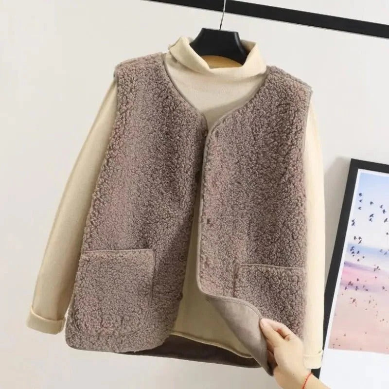 Veste en laine de haute qualité pour femme