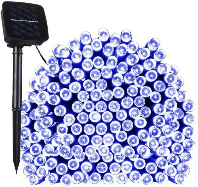 Puchica 55ft Solar Fairy Lights (100 LED, Waterproof) - alternate angle