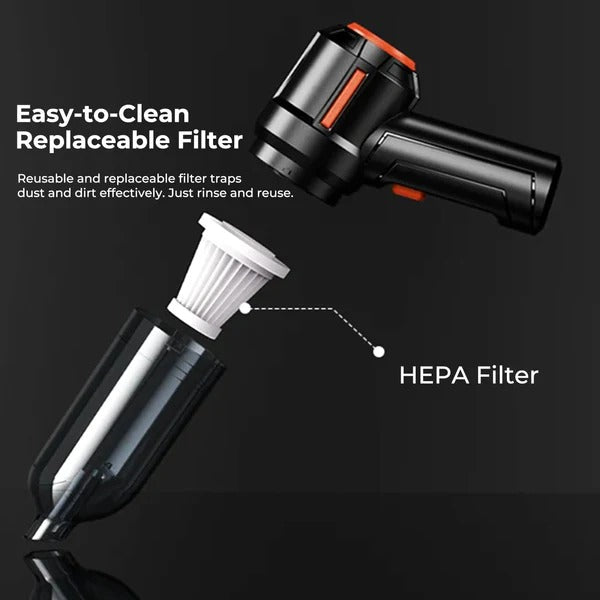 Cordless Car Vacuum Cleaner - alternate angle