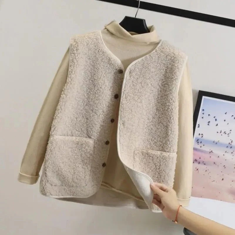 High-Quality Women's Wool Jacket - alternate angle
