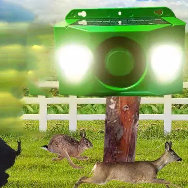 Beast Repellent Solar Warning Lights - alternate angle