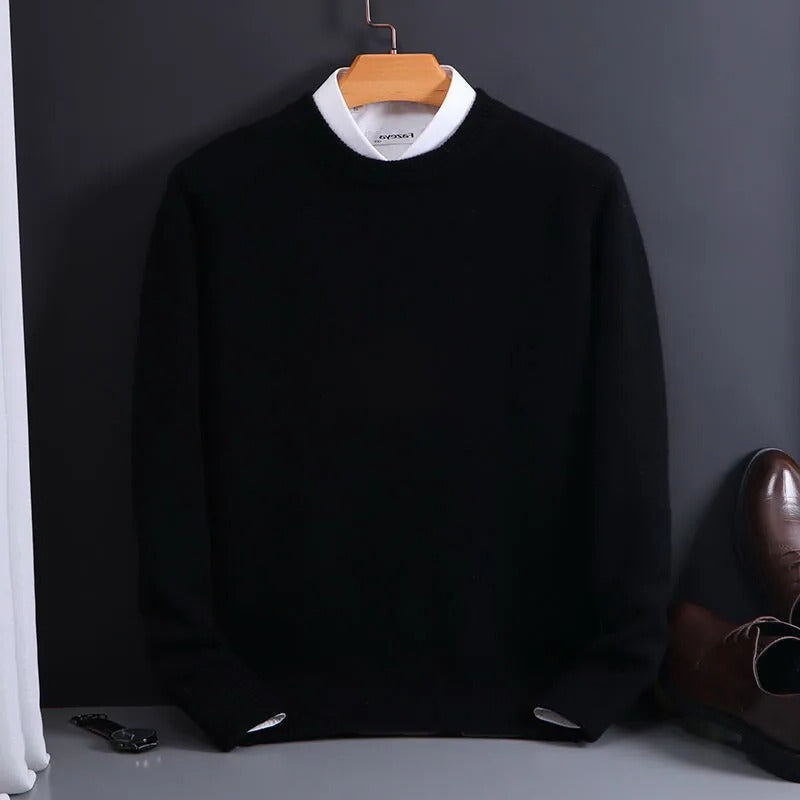 Pull en cachemire doux de haute qualité pour homme