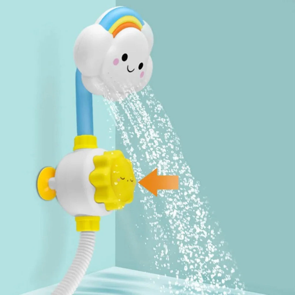 Baby Bath Toy Cloud Shower Head - alternate angle