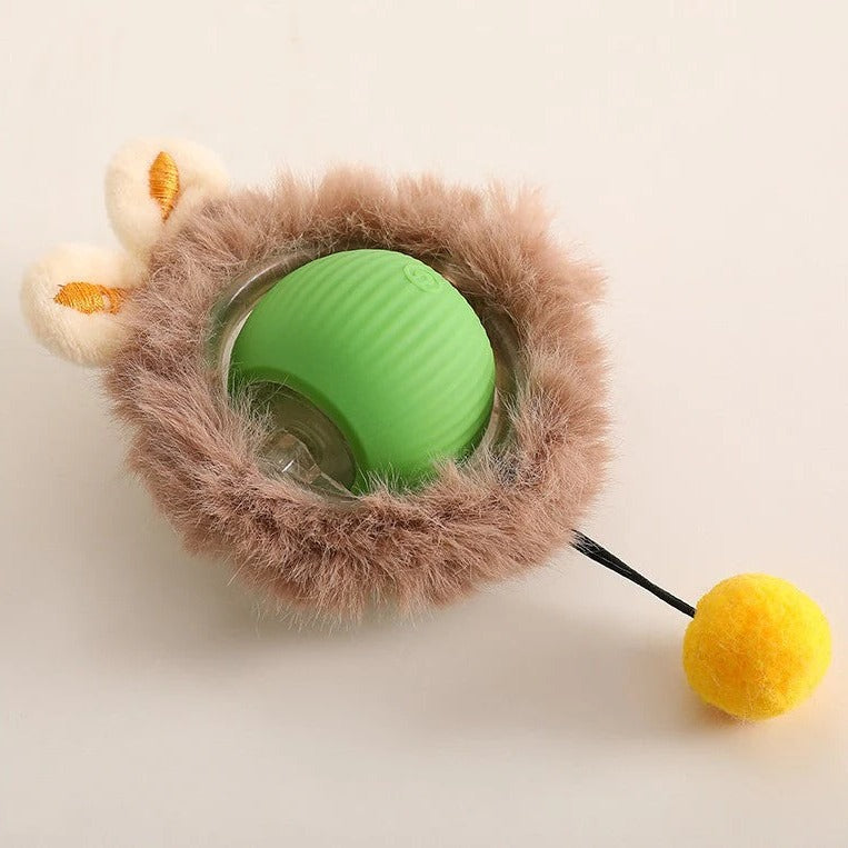 Active Rolling Ball with Tail for Dogs - detail