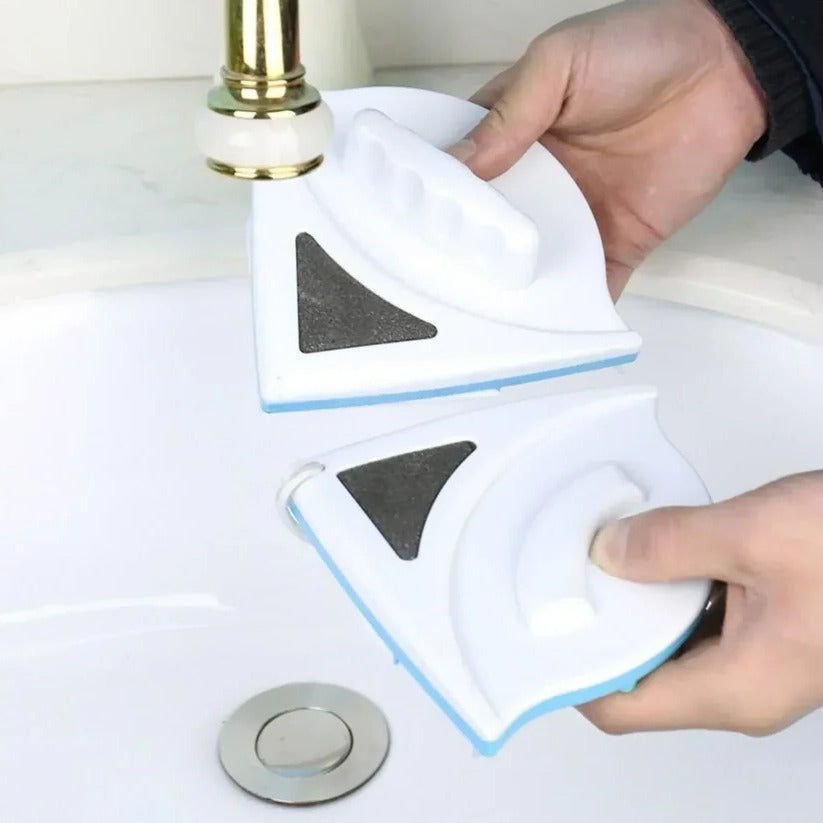 Dual-Sided Magnetic Window Cleaner - alternate angle
