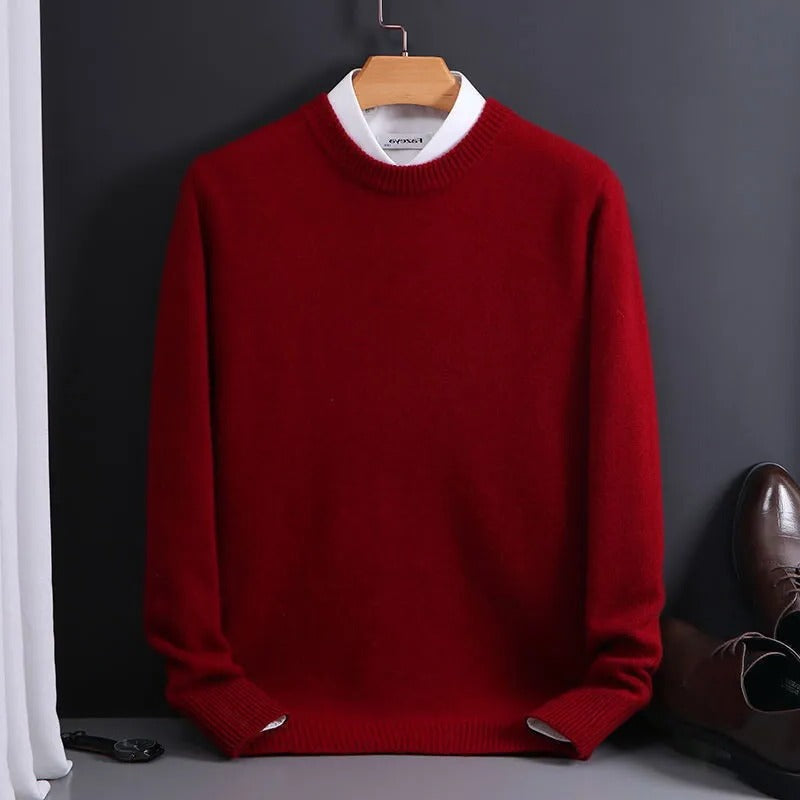 High-Quality, Soft Cashmere Sweater For Men - alternate angle
