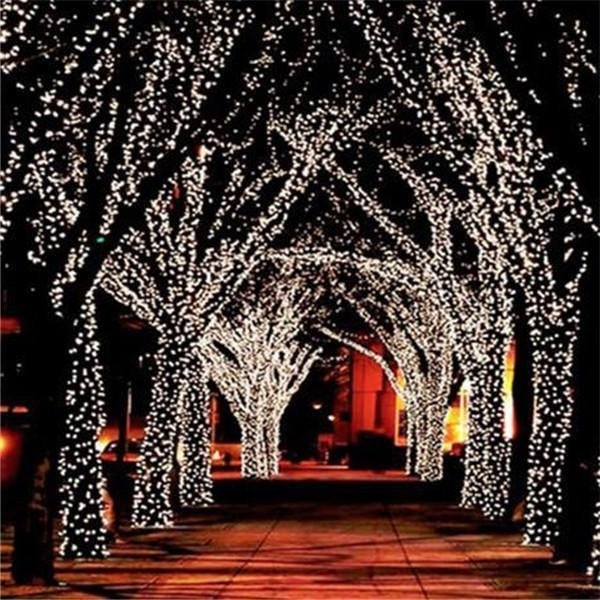 Puchica 55ft Solar Fairy Lights (100 LED, Waterproof)