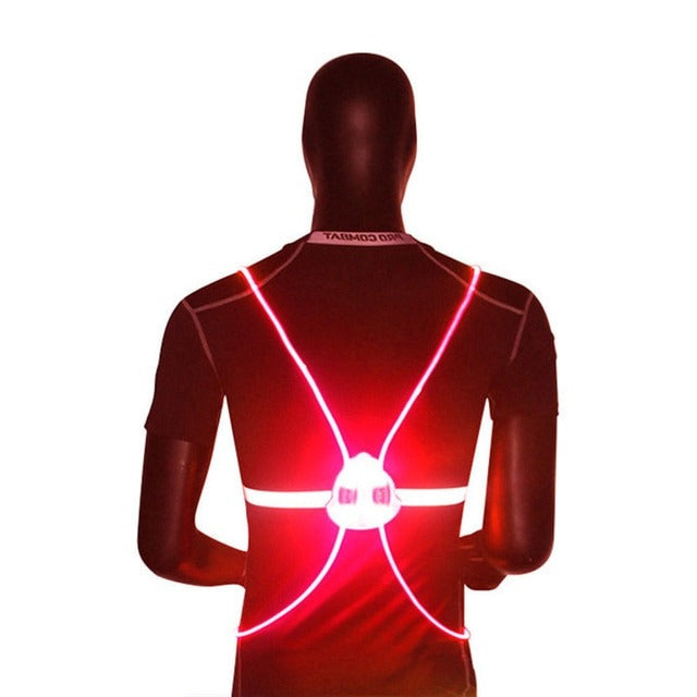 360 degrees Reflective LED Flash Night Vest