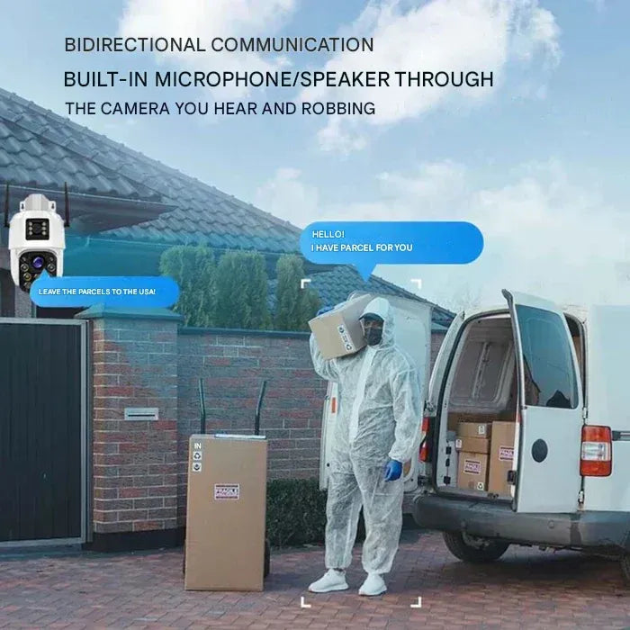 DualGuard 4K Wireless Security Camera - detail