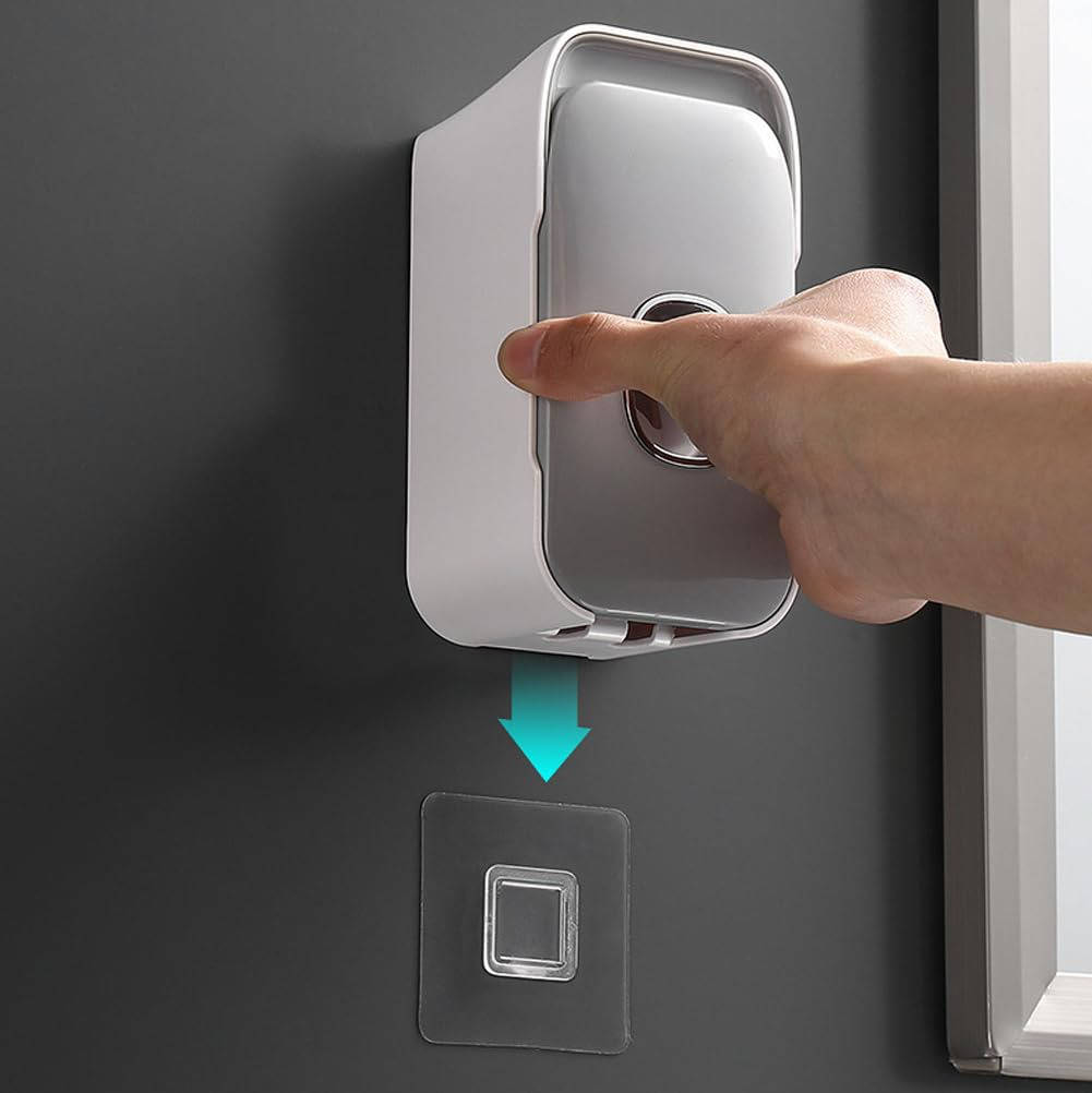 Automatic Toothpaste Dispenser Wall Mounted - alternate angle