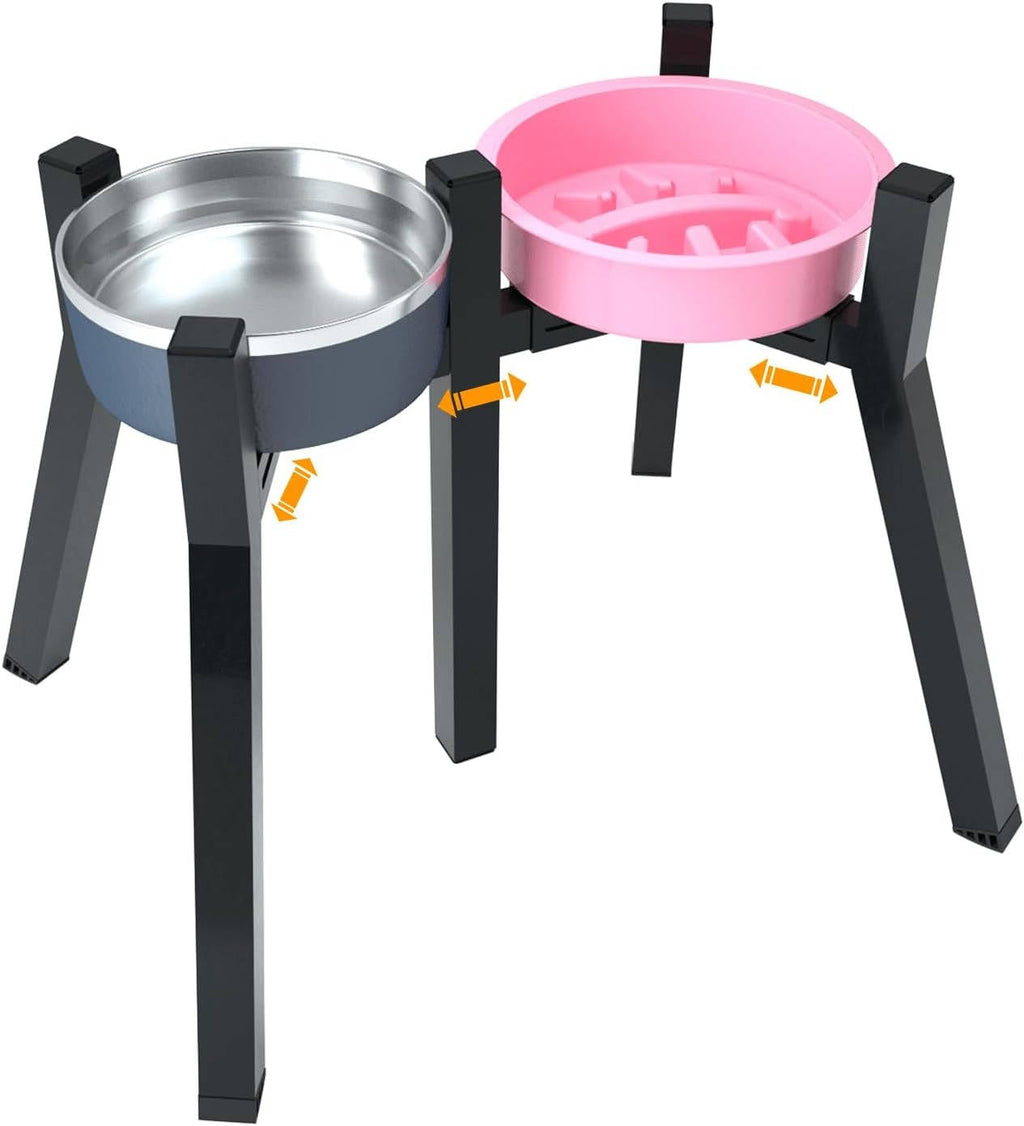 Elevated Dog Bowl Stand - alternate angle