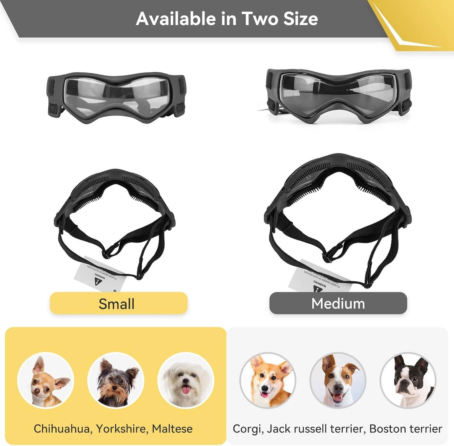 Dog Goggles - alternate angle