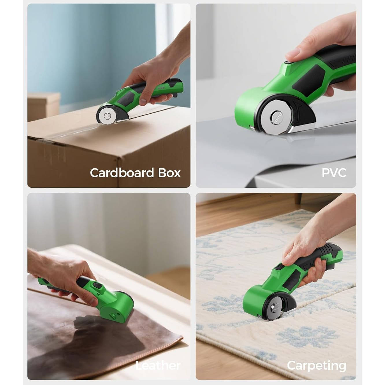 Cordless Electric Scissors - in use