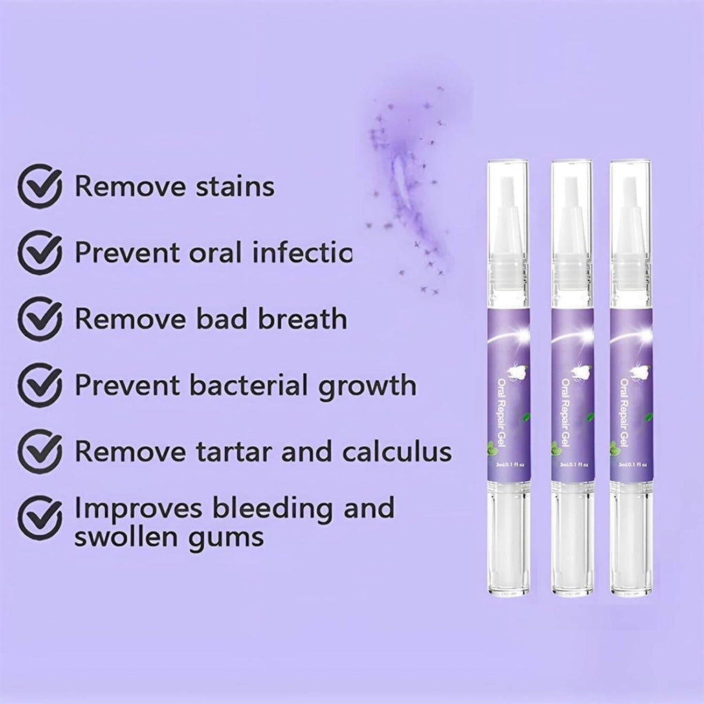 3 Set Dog Oral Repair Gel - in use