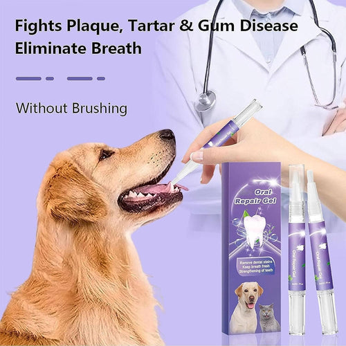 3 Set Dog Oral Repair Gel - alternate angle