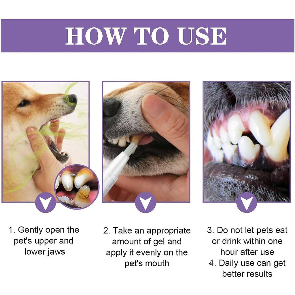 3 Set Dog Oral Repair Gel - detail
