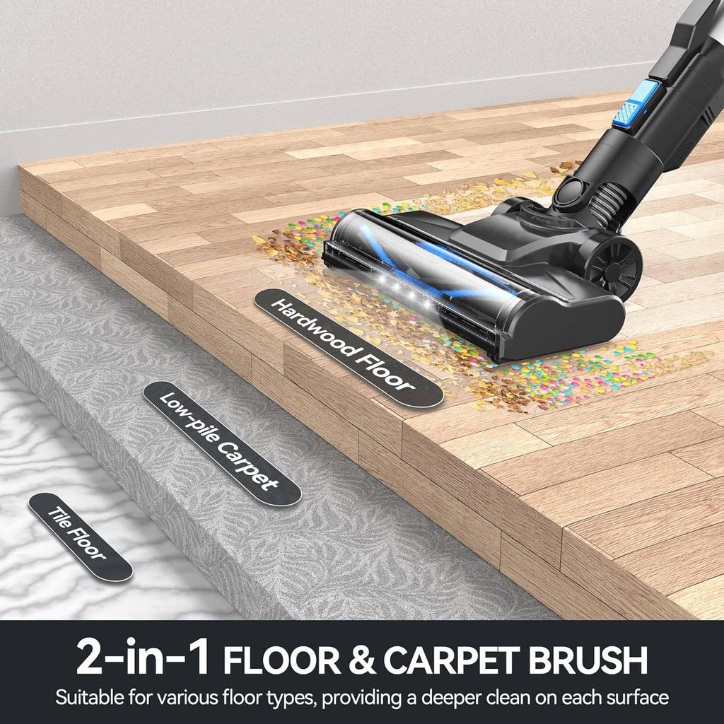 Cordless Vacuum Cleaner For Home - in use