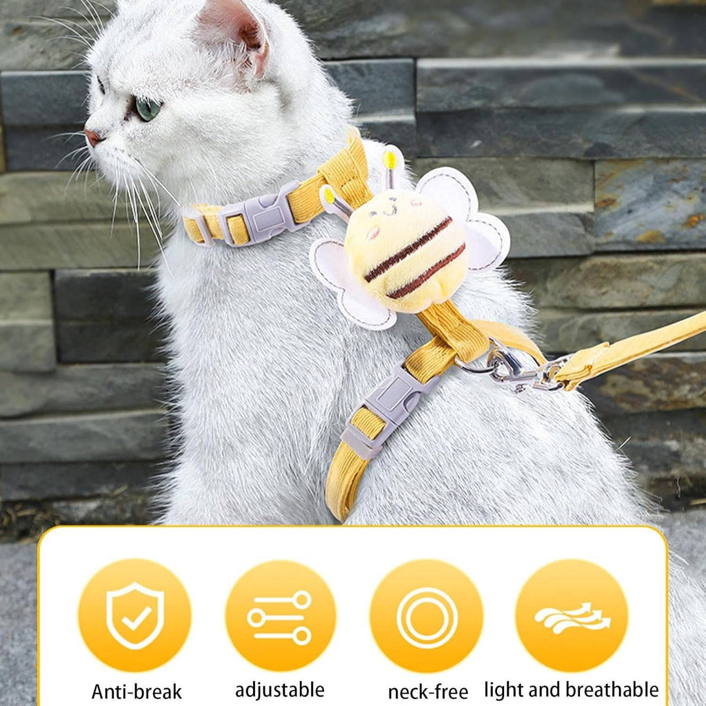 Cat Collar And Harness - detail