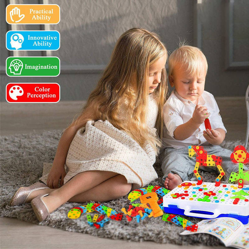 Building Toys for Kids 237pcs - alternate angle