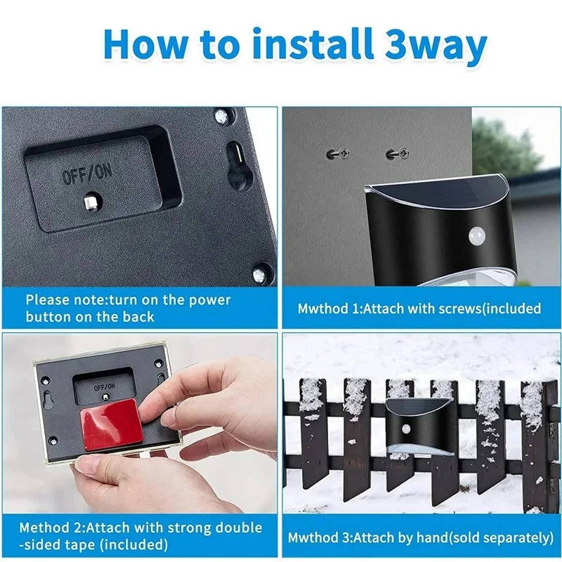 Fence Light Stair Lights Outdoor