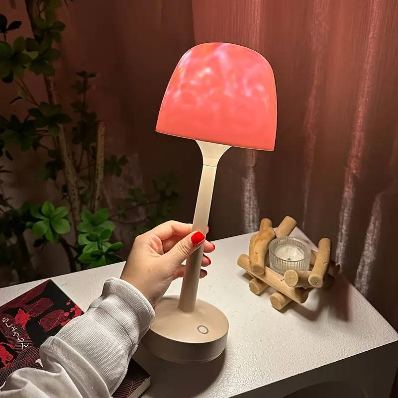 Cordless Room Light Projector Lamp - in use