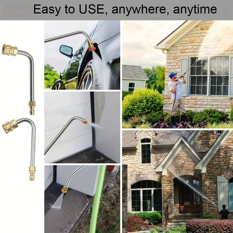 4000 PSI Telescoping High Pressure Power Washer Extension Wands For - detail