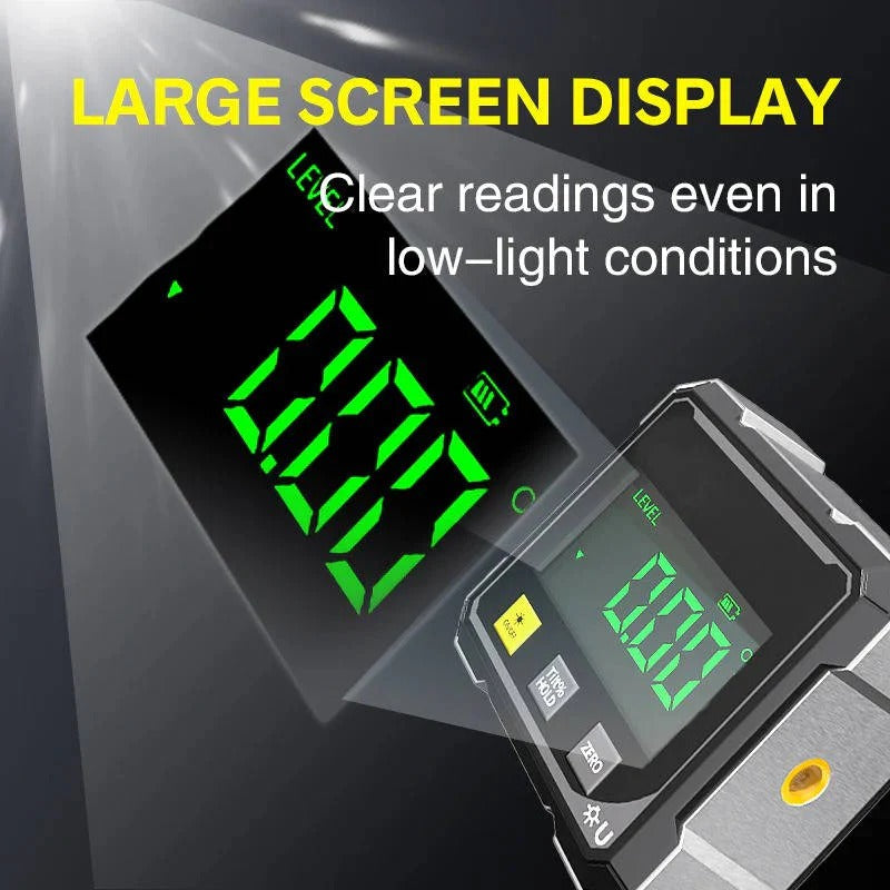 Digital Angle Gauge with Laser - detail