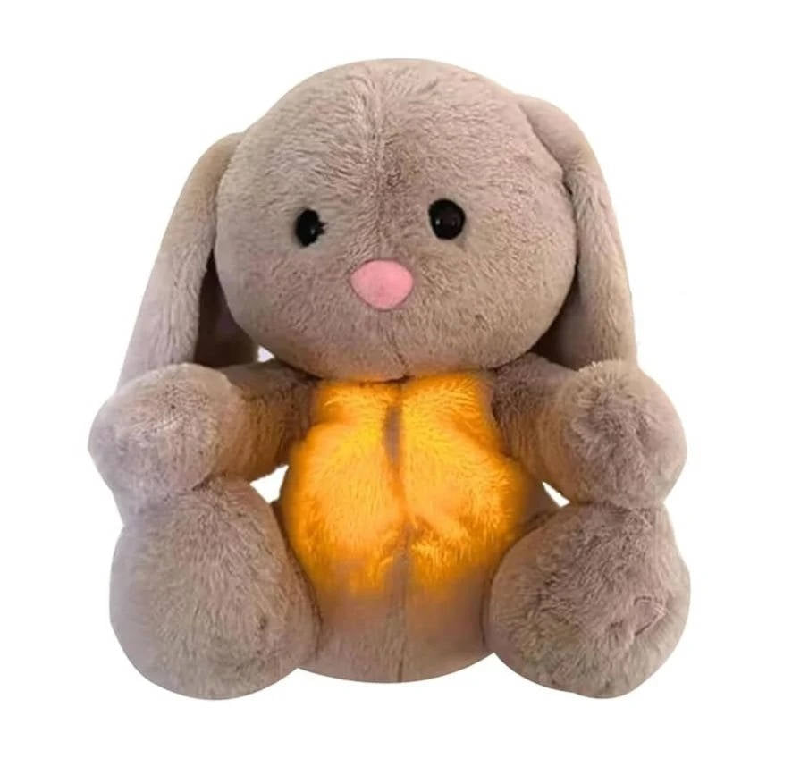 Breathing Stuffed Animal Bunny - detail