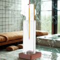 Mess-Free Glass Incense Holder - alternate angle