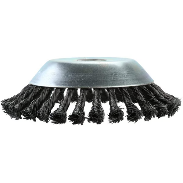 Carbon Steel Brush Trimmer - in use