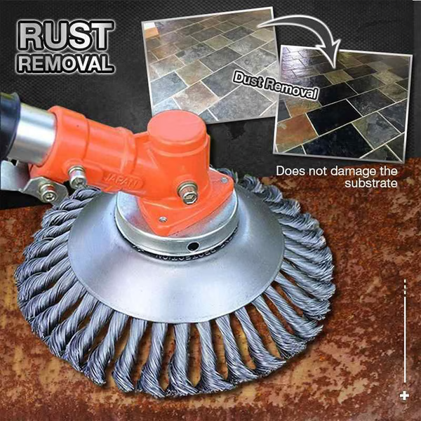 Carbon Steel Brush Trimmer - detail