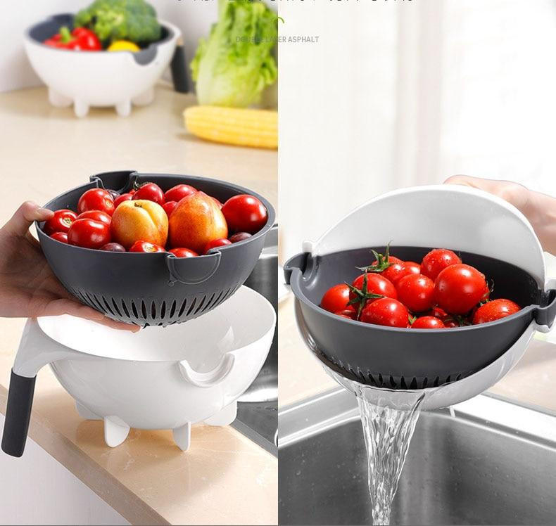 7-in-1 Vegetable Chopper and Slicer with Interchangeable Blades, - detail
