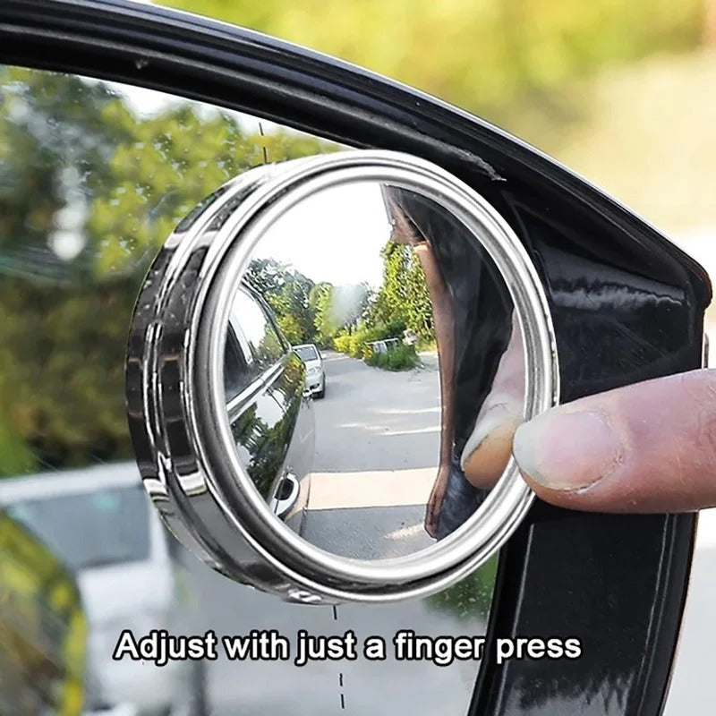 Car Convex Blind Spot Mirror - alternate angle