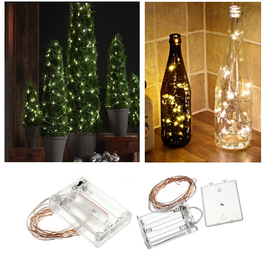 Sheeny Shiny 40 Mini Fiery LED Lights In 2 Packs Of 20 - detail