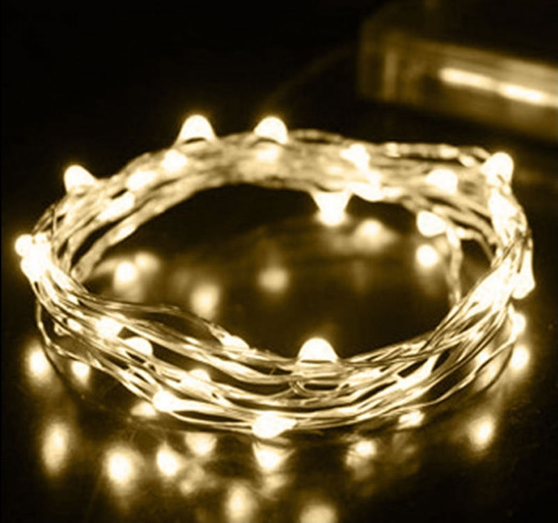 Sheeny Shiny 40 Mini Fiery LED Lights In 2 Packs Of 20 - alternate angle