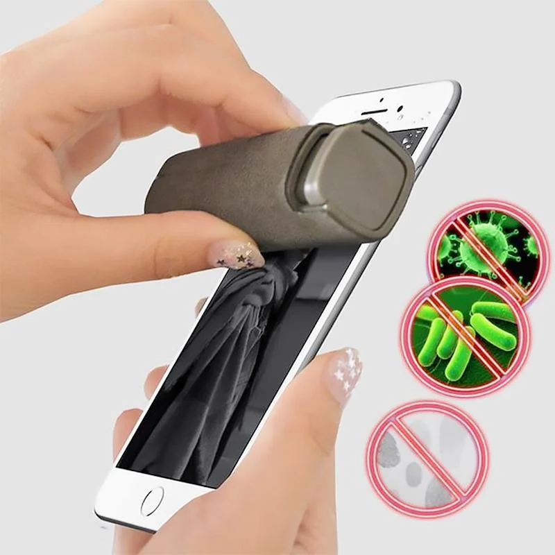 3 In 1 Screen Cleaner Spray Touchscreen Mist Cleaner - in use